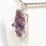 Amethyst Raw Crystal Freeform Pendant PPGJ1296