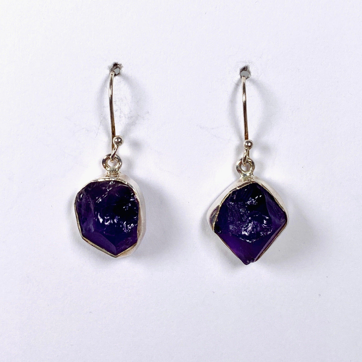 Amethyst raw earrings E2359-AM-15