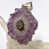 Amethyst Stalactite Pendant 52mm GPJ08