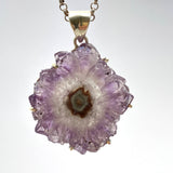 Amethyst Stalactite Pendant 52mm GPJ08