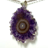 Amethyst Stalactite Pendant 65mm GPJ09