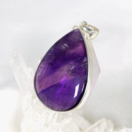 Amethyst teardrop pendant KPGJ3938 - Nature's Magick