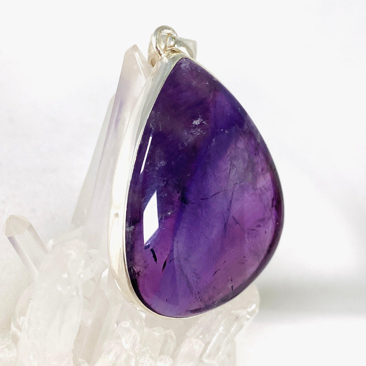 Amethyst teardrop pendant KPGJ3938 - Nature's Magick