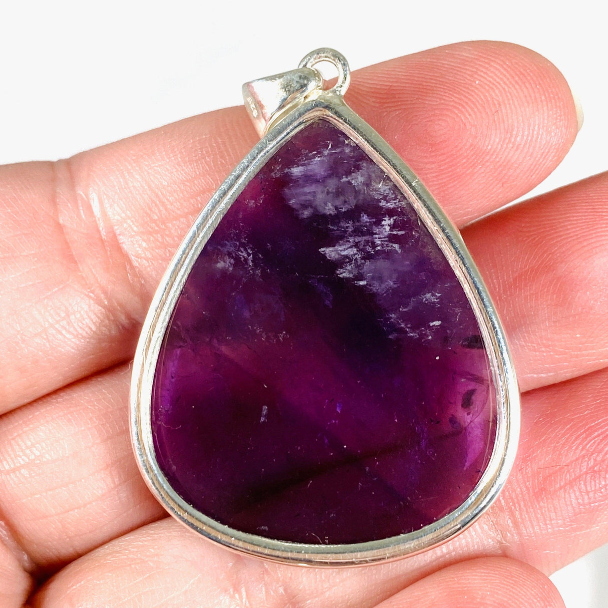 Amethyst teardrop pendant KPGJ3938 - Nature's Magick