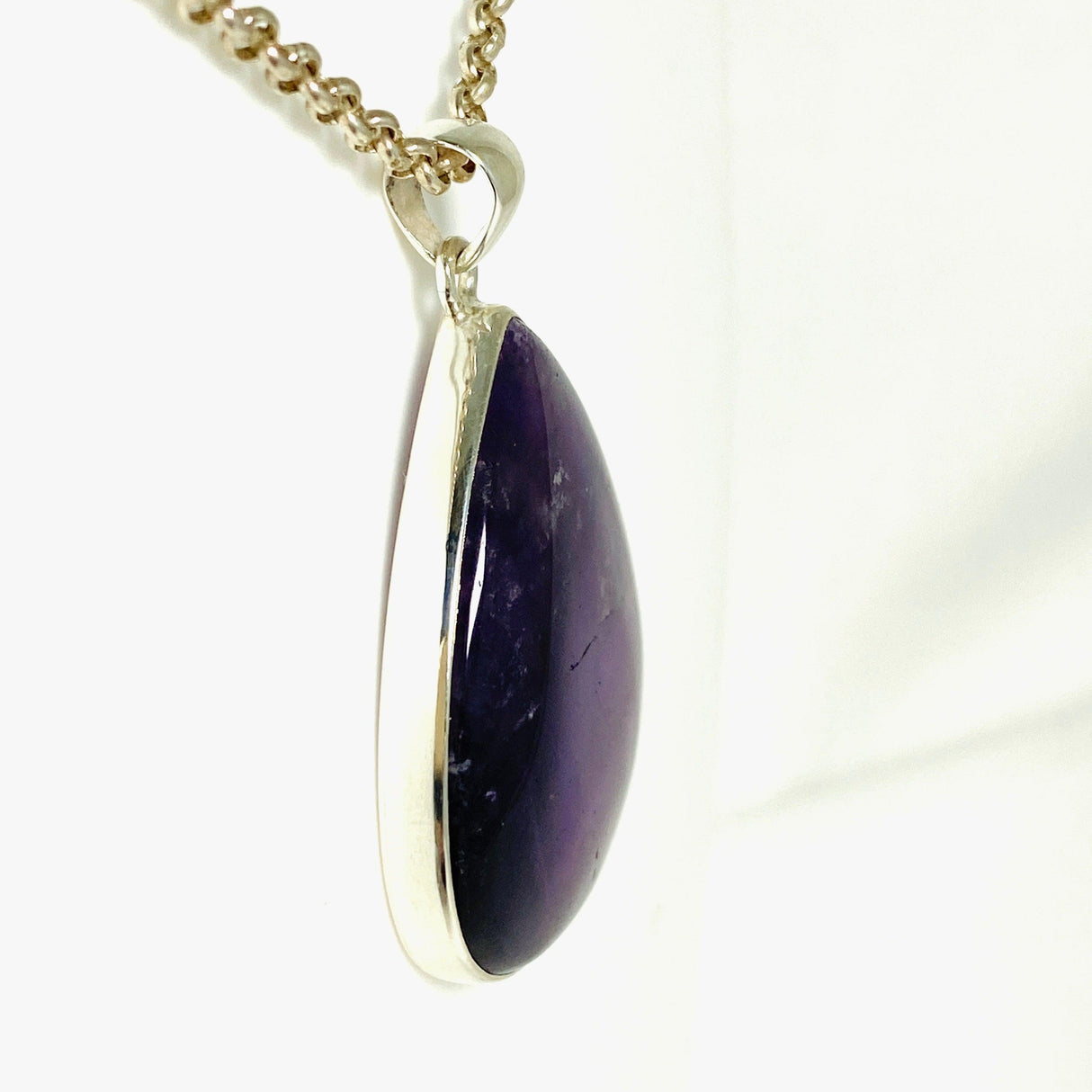 Amethyst teardrop pendant KPGJ3938 - Nature's Magick