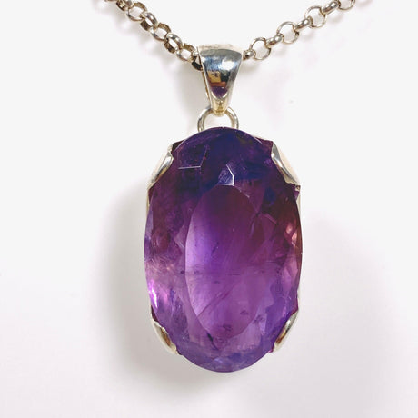 Ametrine oval faceted pendant KPGJ3380 - Nature's Magick