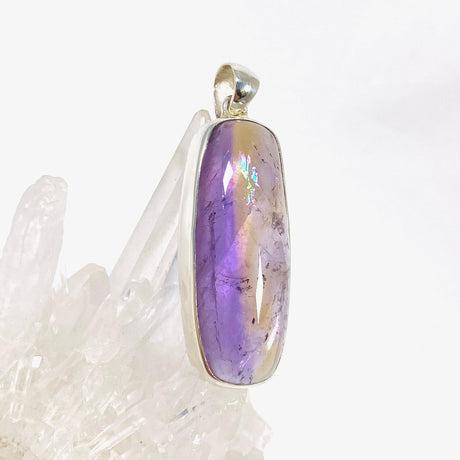 Ametrine rectangular pendant KPGJ3371 - Nature's Magick