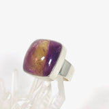 Ametrine rectangular ring s.7 KRGJ2917 - Nature's Magick