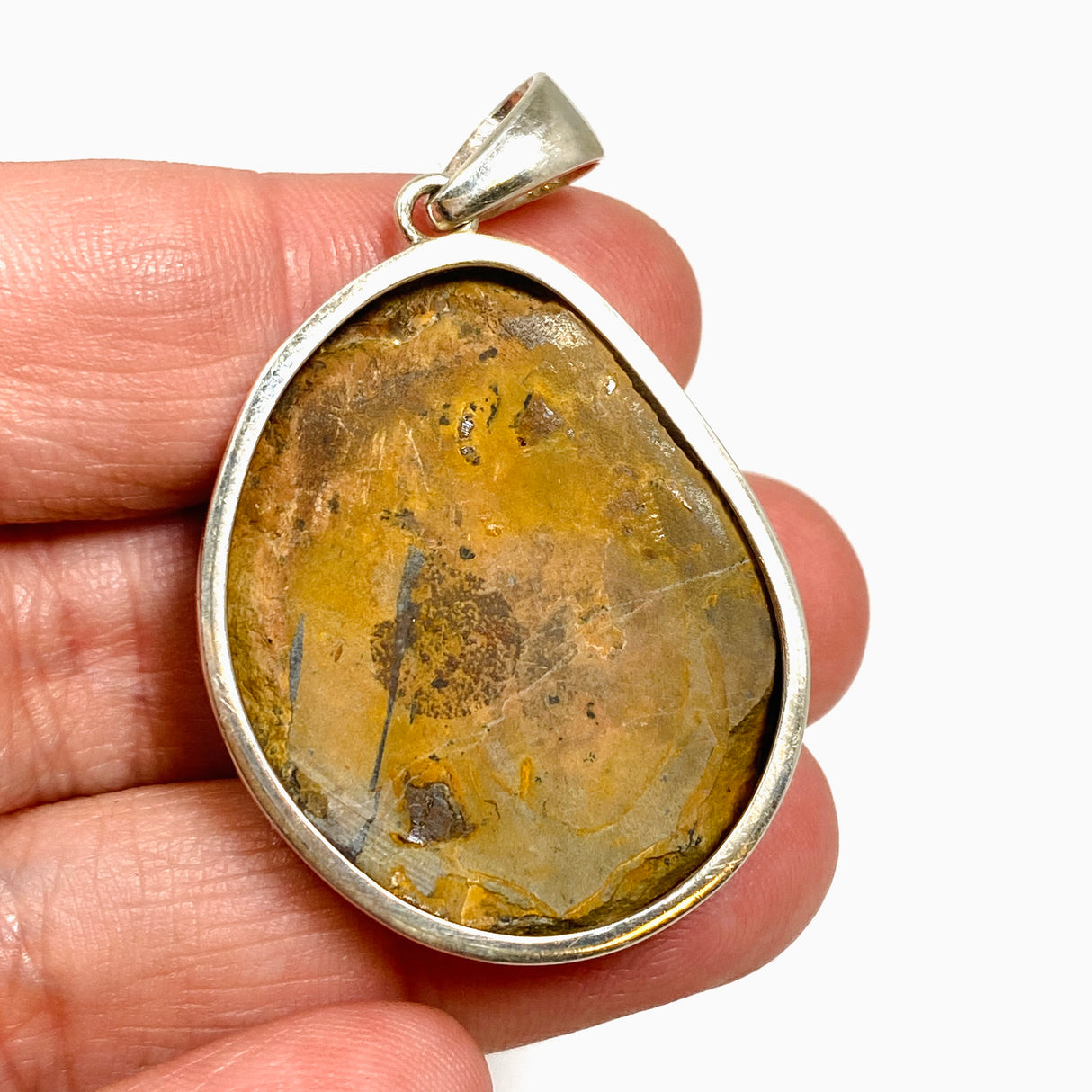 Ammonite Fossilised Shell Pendant PPGJ1322