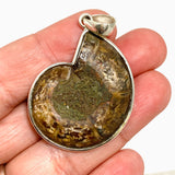Ammonite Fossilised Shell Pendant PPGJ1320