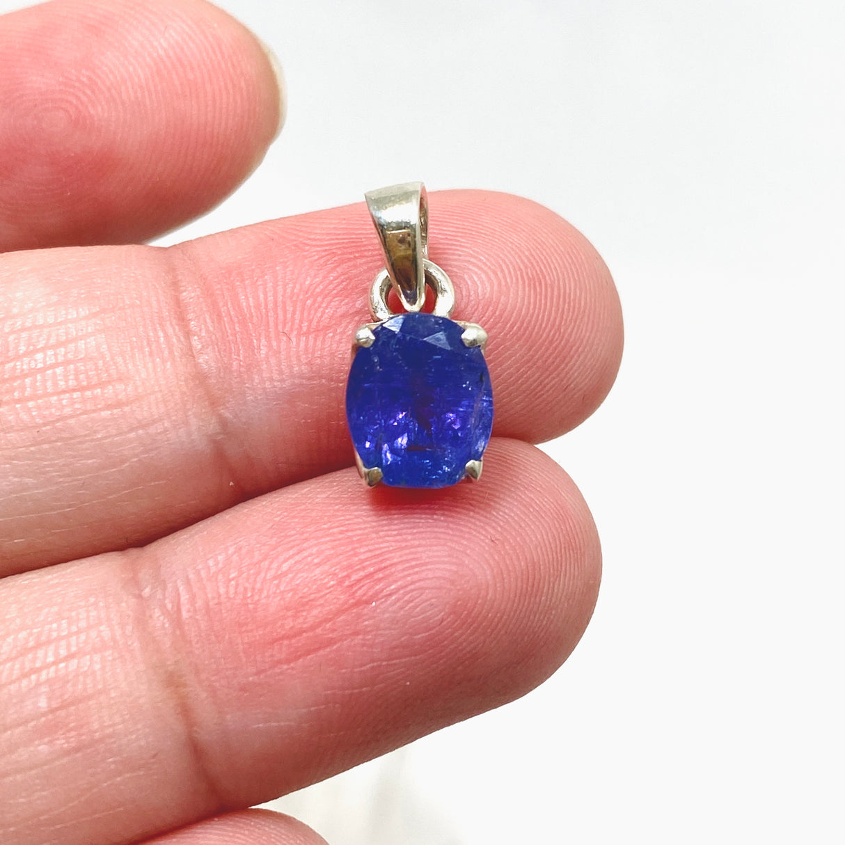 Tanzanite Oval Faceted Pendant PPGJ787