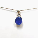 Tanzanite Oval Faceted Pendant PPGJ787