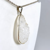 Apophyllite Teardrop Raw Crystal Pendant PPGJ1265