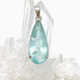 Aquamarine Faceted Teardrop Pendant PPGJ751 - Nature's Magick