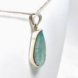 Aquamarine Faceted Teardrop Pendant PPGJ751 - Nature's Magick