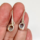 Aquamarine Oval Faceted Earrings PEGJ347