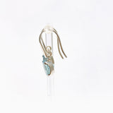 Aquamarine Oval Faceted Earrings PEGJ348