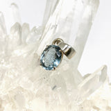 Aquamarine Oval Faceted Pendant PPGJ1126