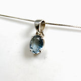 Aquamarine Oval Faceted Pendant PPGJ1126