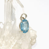 Aquamarine Oval Faceted Pendant PPGJ1129