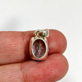 Aquamarine Oval Faceted Pendant PPGJ1129