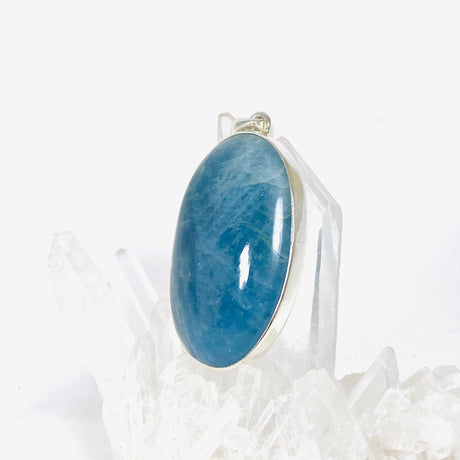 Aquamarine oval pendant KPGJ3711 - Nature's Magick