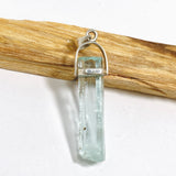 Aquamarine (Pakistan) Raw Crystal Pendant PPGJ1104