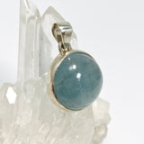 Aquamarine Round Cabochon Pendant PPGJ974