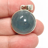 Aquamarine Round Cabochon Pendant PPGJ974