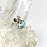 Aquamarine Round Faceted Pendant PPGJ1125