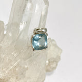 Aquamarine Square Faceted Pendant PPGJ1118