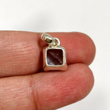 Aquamarine Square Faceted Pendant PPGJ1118