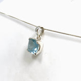 Aquamarine Square Faceted Pendant PPGJ1118