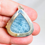 Aquamarine Teardrop Pendant KPGJ3706 - Nature's Magick