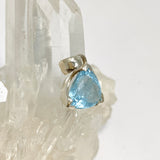 Aquamarine Triangular Faceted Pendant PPGJ1114