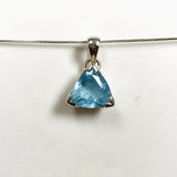 Aquamarine Triangular Faceted Pendant PPGJ1114