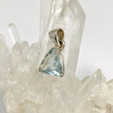 Aquamarine Triangular Faceted Pendant PPGJ1115