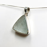 Aquamarine Triangular Faceted Pendant PPGJ984