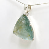 Aquamarine Triangular Faceted Pendant PPGJ985