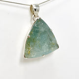 Aquamarine Triangular Faceted Pendant PPGJ985