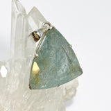 Aquamarine Triangular Faceted Pendant PPGJ985