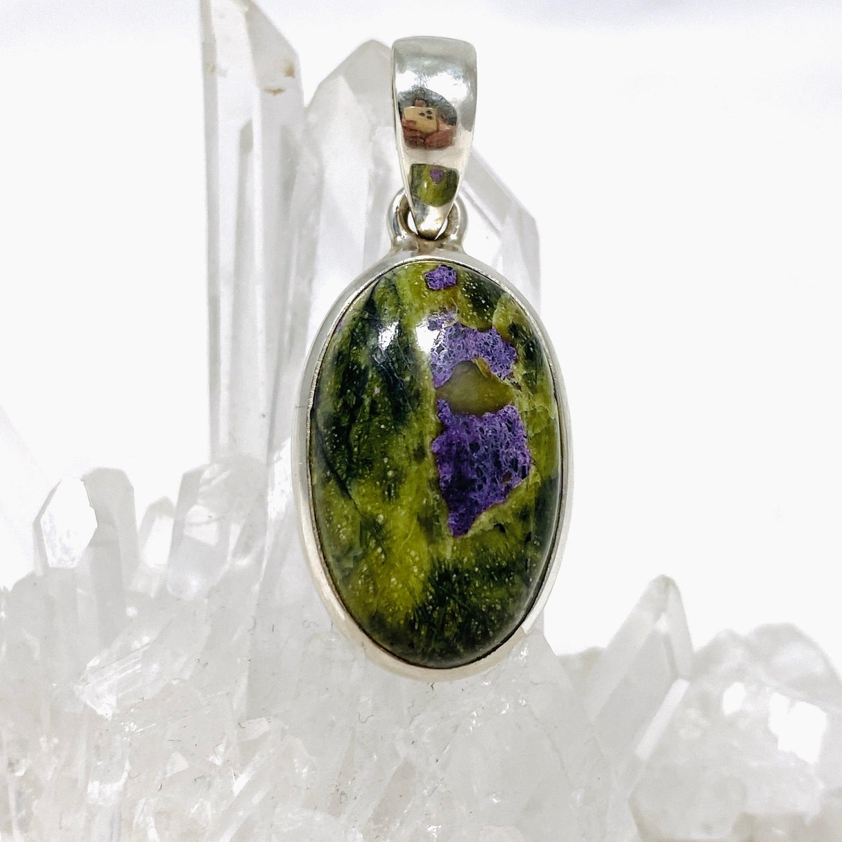 Atlantasite Oval Pendant PPGJ544 - Nature's Magick