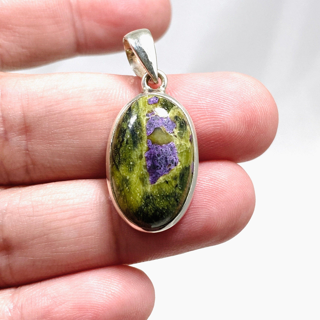 Atlantasite Oval Pendant PPGJ544 - Nature's Magick