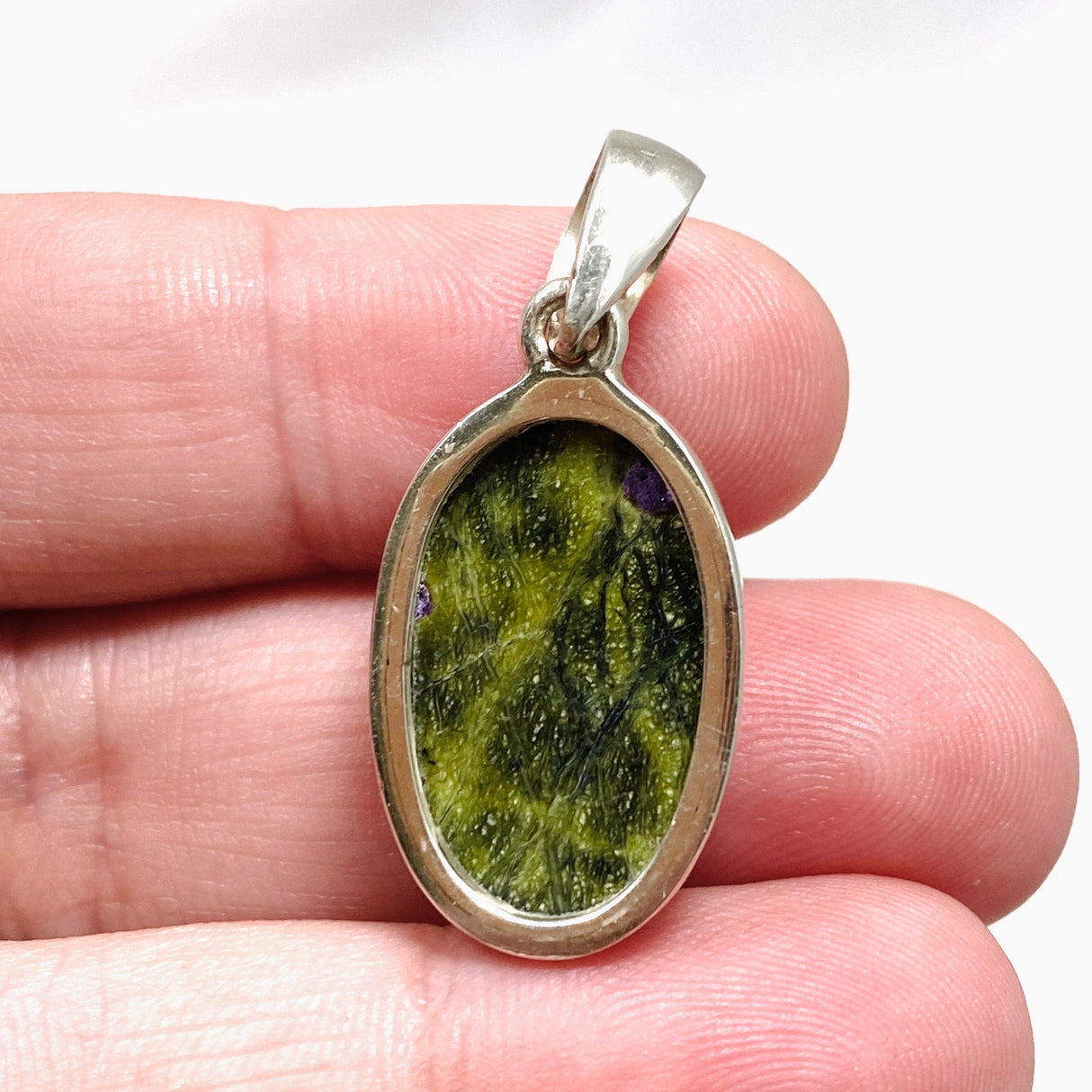 Atlantasite Oval Pendant PPGJ544 - Nature's Magick