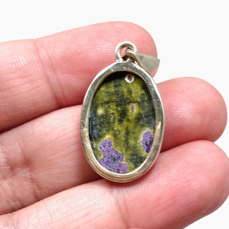 Atlantasite Oval Pendant PPGJ545 - Nature's Magick