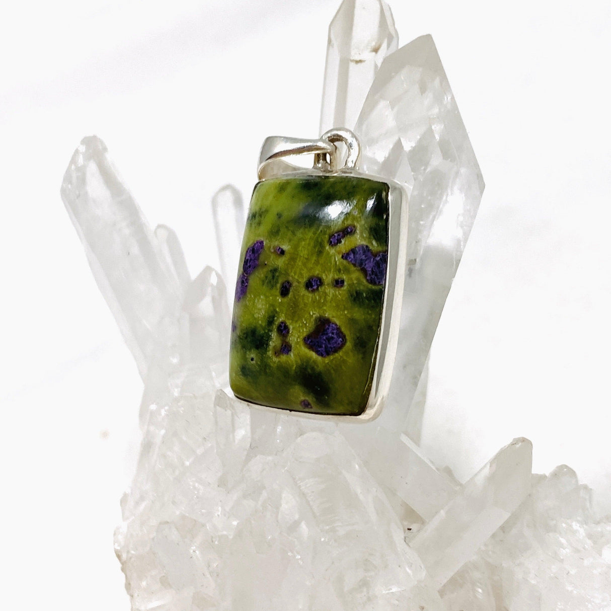 Atlantasite Rectangle Pendant PPGJ546 - Nature's Magick