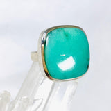 Australian Chrysoprase Square Ring s.6 SSGJ-72 - Nature's Magick