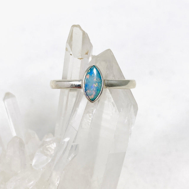 Australian Opal Marquise Ring Size 10 PRGJ342 - Nature's Magick