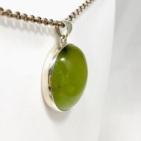 Australian Prehnite Round Pendant KPGJ4283 - Nature's Magick