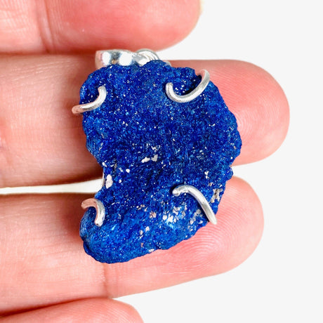 Azurite Druzy Pendant LPGJ-04 - Nature's Magick